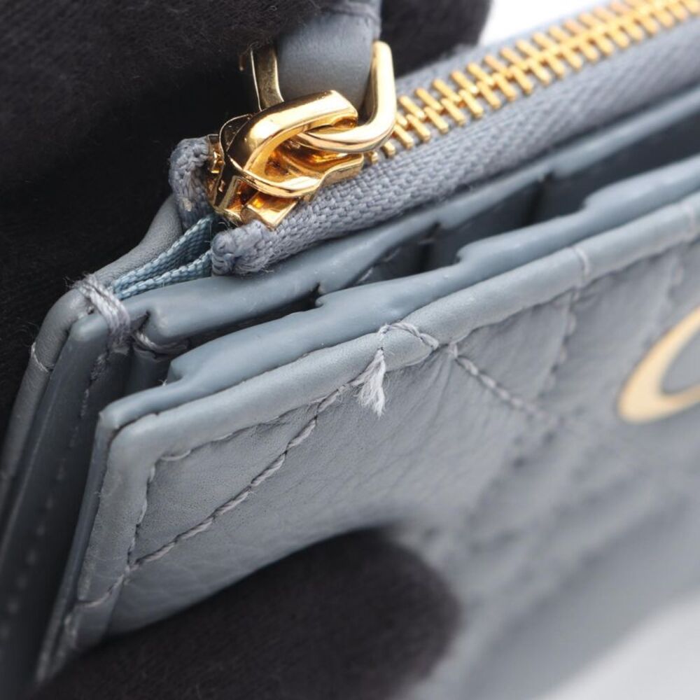Dior Caro Dahila Leather Wallet - Picture 9 of 9